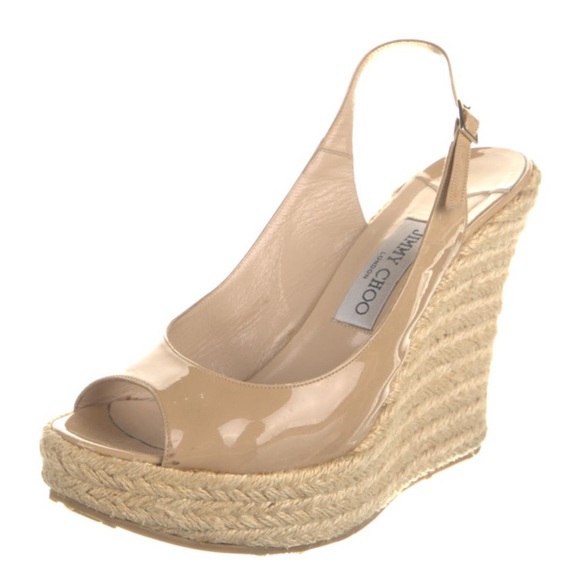 Jimmy Choo Patent Espadrilles - Picture 2 of 9
